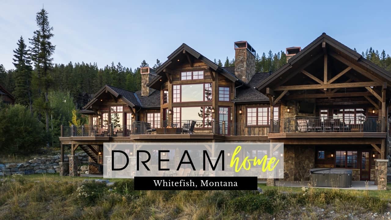 A Mountain Masterpiece In Whitefish Mt Build Magazine