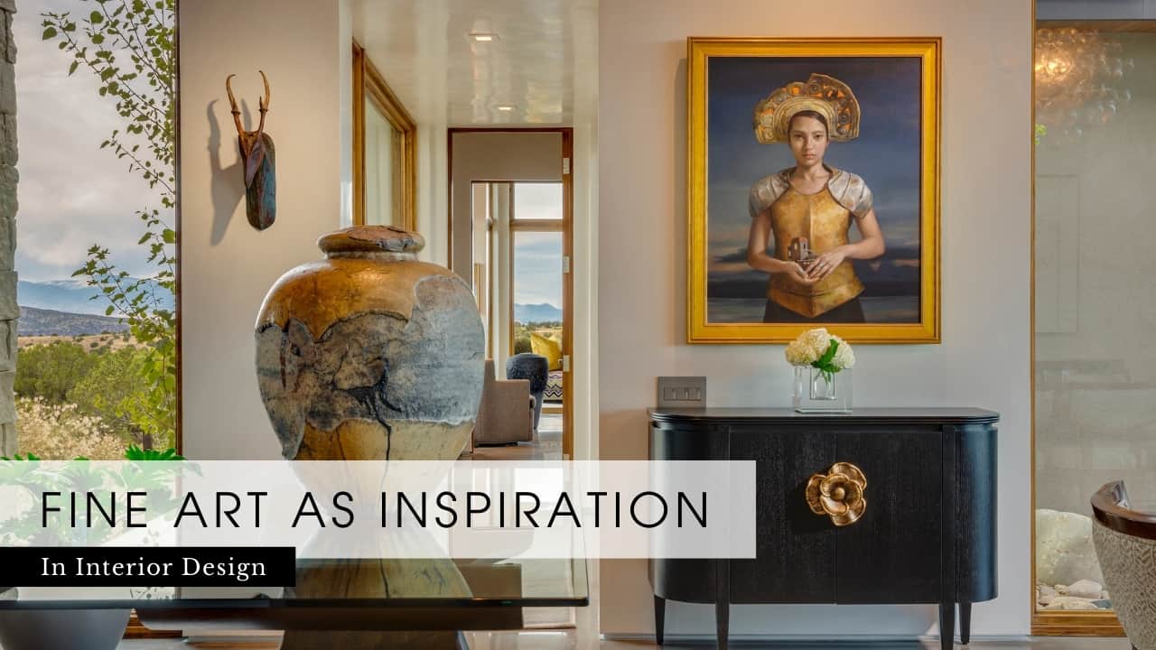 Fine Art As Inspiration In Interior