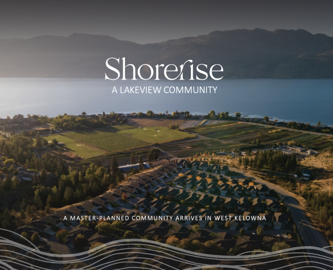 Shorerise is an Okanagan-inspired community e